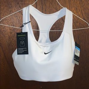 White Nike Sports Bra